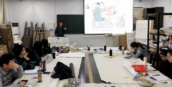 2018.12.3邹东升教授为kaiyun官网研究生做学术讲座.JPG